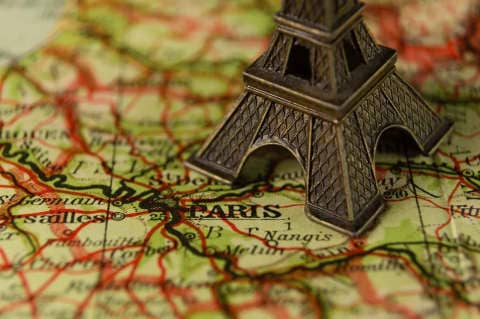 eiffel tower, france, landmark, map, miniature, navigation, paris, travel, close up, trip, eiffel tower, france, france, france, paris, paris, paris, paris, paris