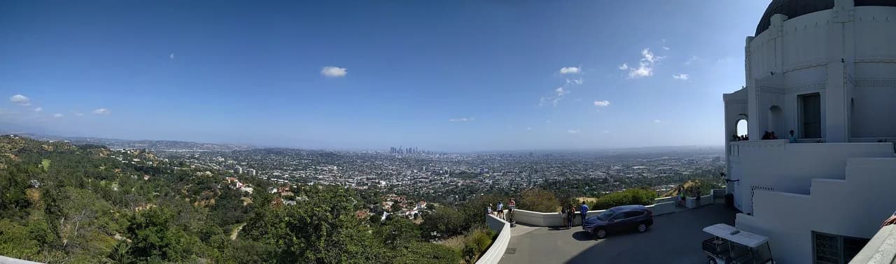 griffith, nature, observatory, angeles, california, usa, city, park, architecture, urban, building, travel, hollywood, sky, landmark, blue sky, tourism, hills, blue, famous, states, united, landscape,