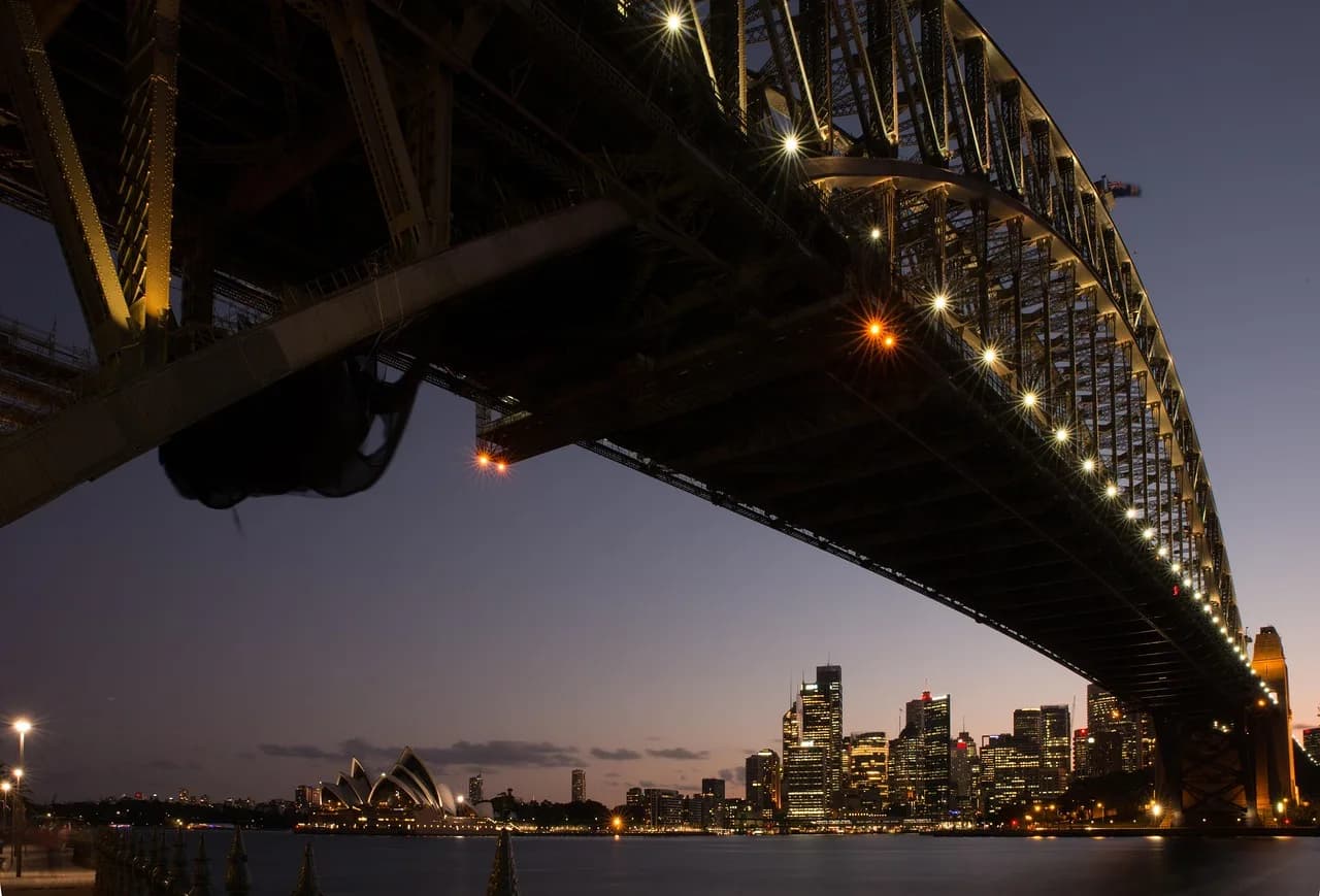 bridge, opera house, sydney, opera, australia, architecture, landmark, port, city, skyline, travel, places of interest, sydney, sydney, australia, australia, australia, australia, australia