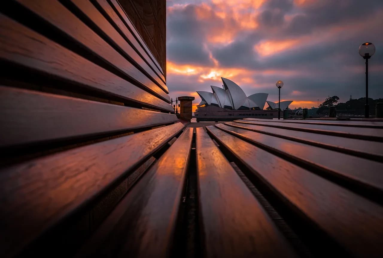 sydney, australia, port, architecture, opera house, nature, landmark, landscape, sunrise, travel, new south wales, opera