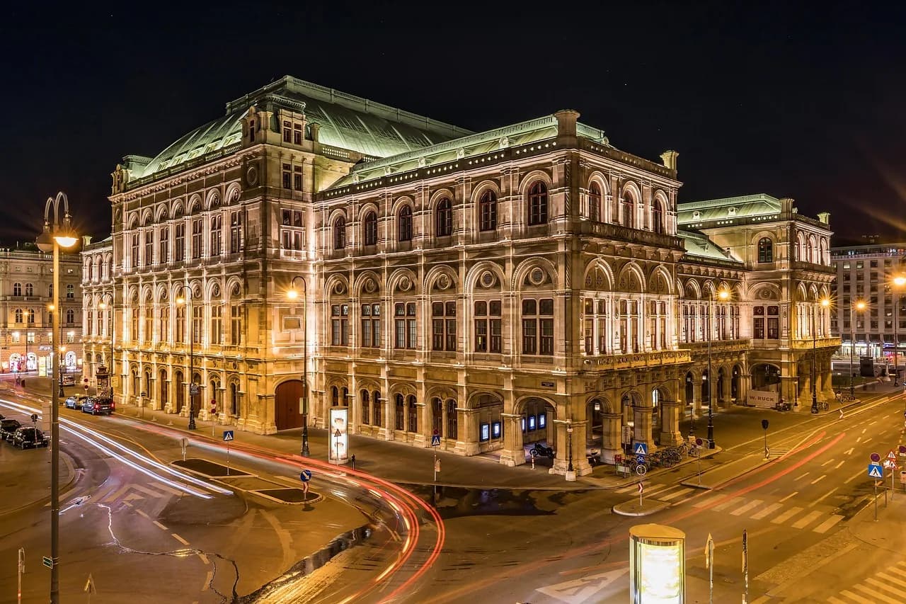 vienna state opera, night, long exposure, city, architecture, building, travel, tourism, vienna, austria, vienna, vienna, vienna, vienna, vienna, austria