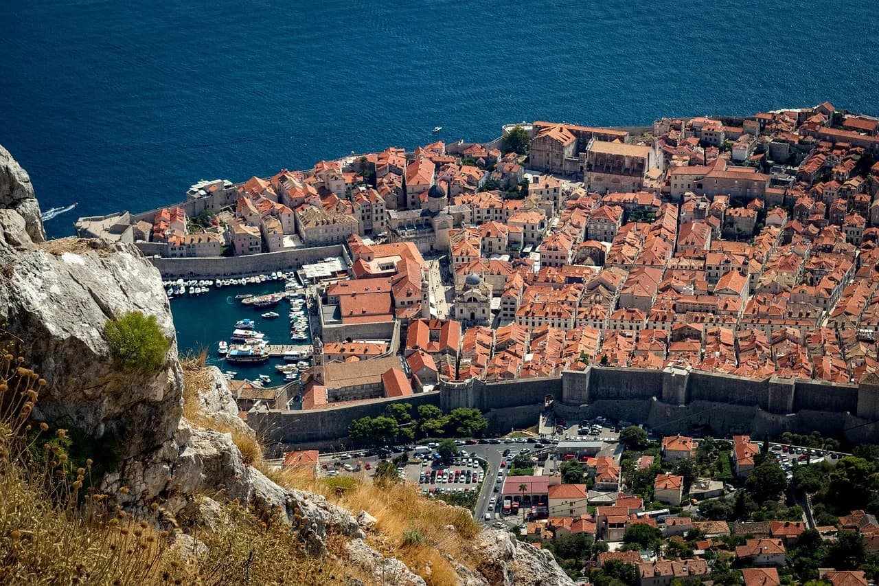 dubrovnik, croatia, europe, old town, architecture, city, dalmatia, tourism, sea, mediterranean, travel, adriatic, landscape, town, fortress, buildings, coast, nature, wall, maritime, landmark, port,